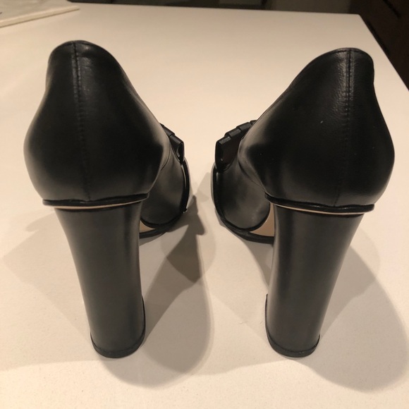 Authentic GUCCI double gold G Marmont loafer heel - Picture 6 of 8